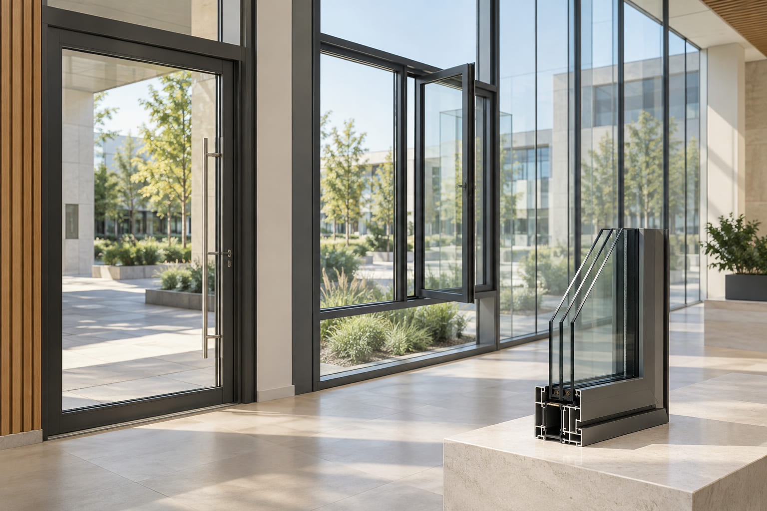 High-performance architectural windows and glazing