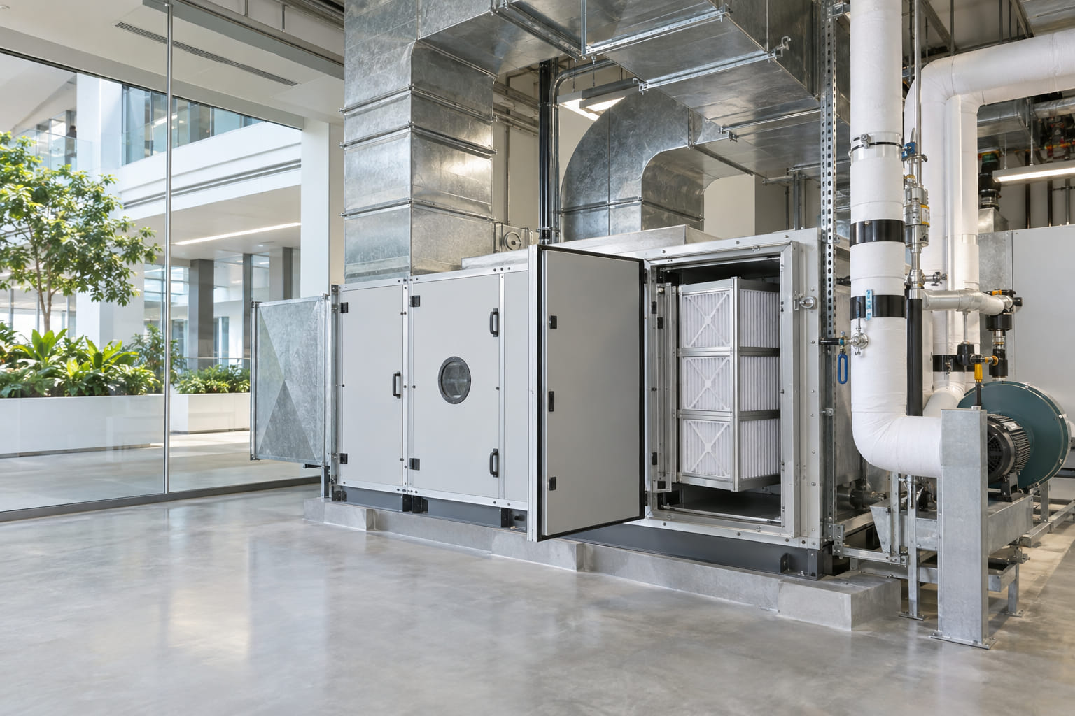Building HVAC and ventilation equipment
