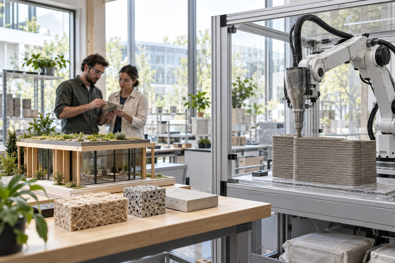 Researchers developing future building technologies
