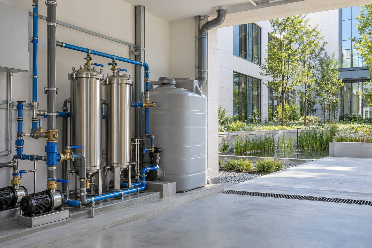 Water conservation and wastewater treatment systems